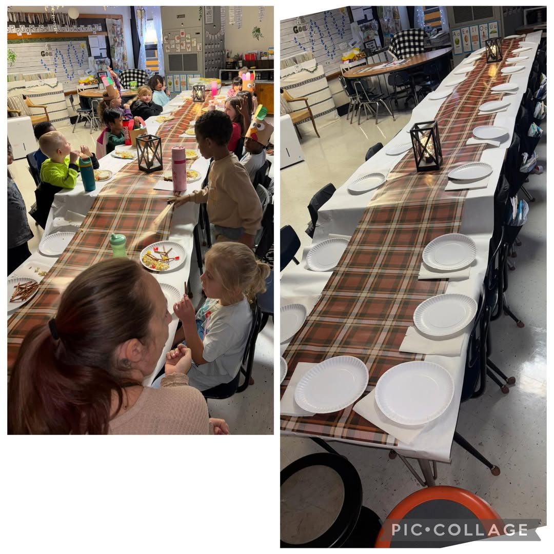 Mr. And Mrs. Coupland’s classes enjoyed a family meal! They watched A Charlie Brown Thanksgiving and enjoyed the same fe…