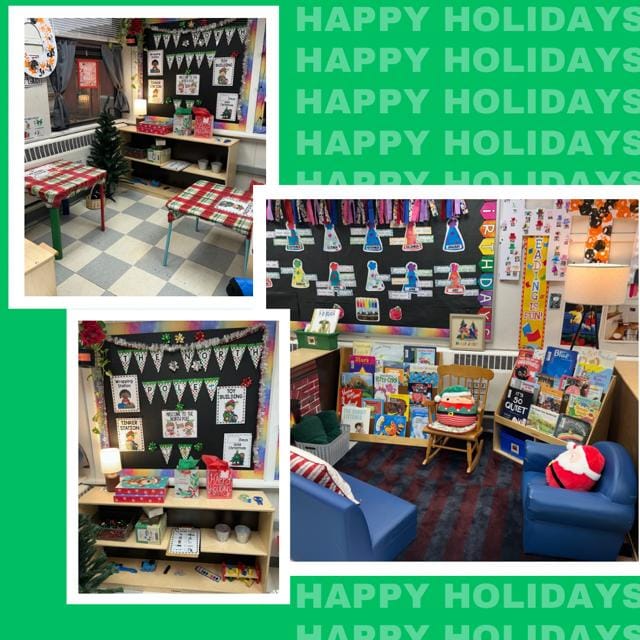 Mrs. James’ class is ready to get into the holiday spirit! We can’t wait to see our students’ faces when they come back…