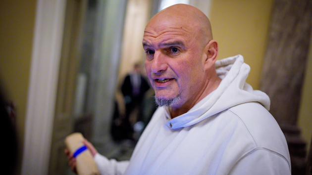 Sen. John Fetterman hospitalized after fall near his home