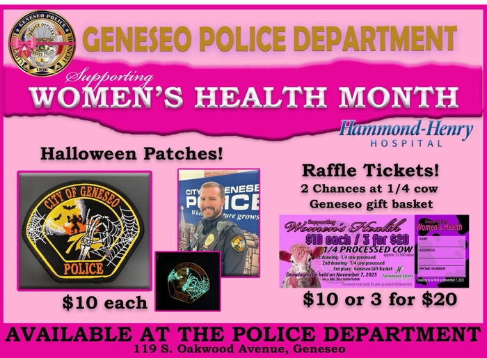 Last Chance to Support Hammond-Henry Hospital Women’s Health Services, Drawing on November 7, 2025