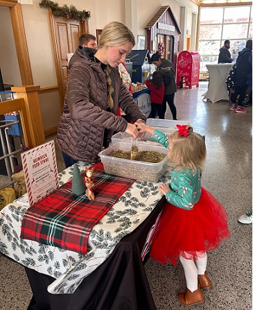 Reindeer Feed Store Fun