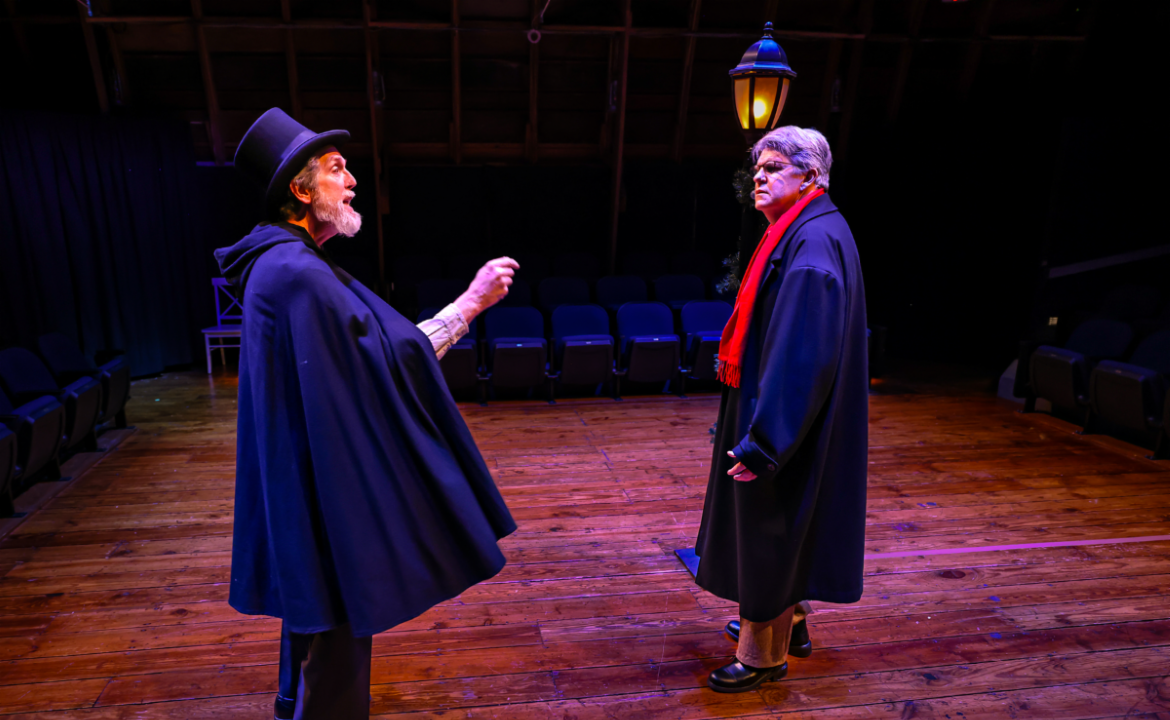 Holmes for the Holidays: “A Sherlock Carol,” at the Richmond Hill Barn Theatre through November 23