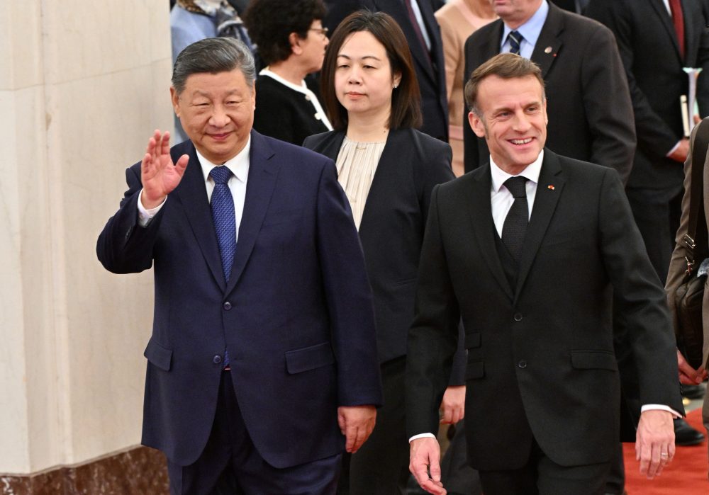 China’s Xi and France’s Macron pledge cooperation on global crises and trade