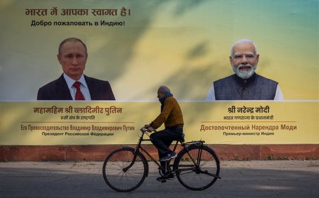 Russia’s Putin arrives in India for summit talks with PM Modi