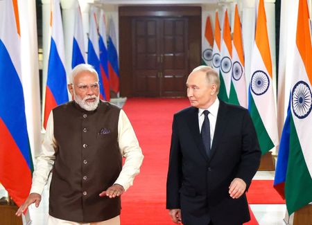 Russia’s Putin to hold summit talks with India’s Modi in Delhi