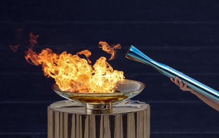 Olympics – Winter Games flame lit at Italy’s presidential palace