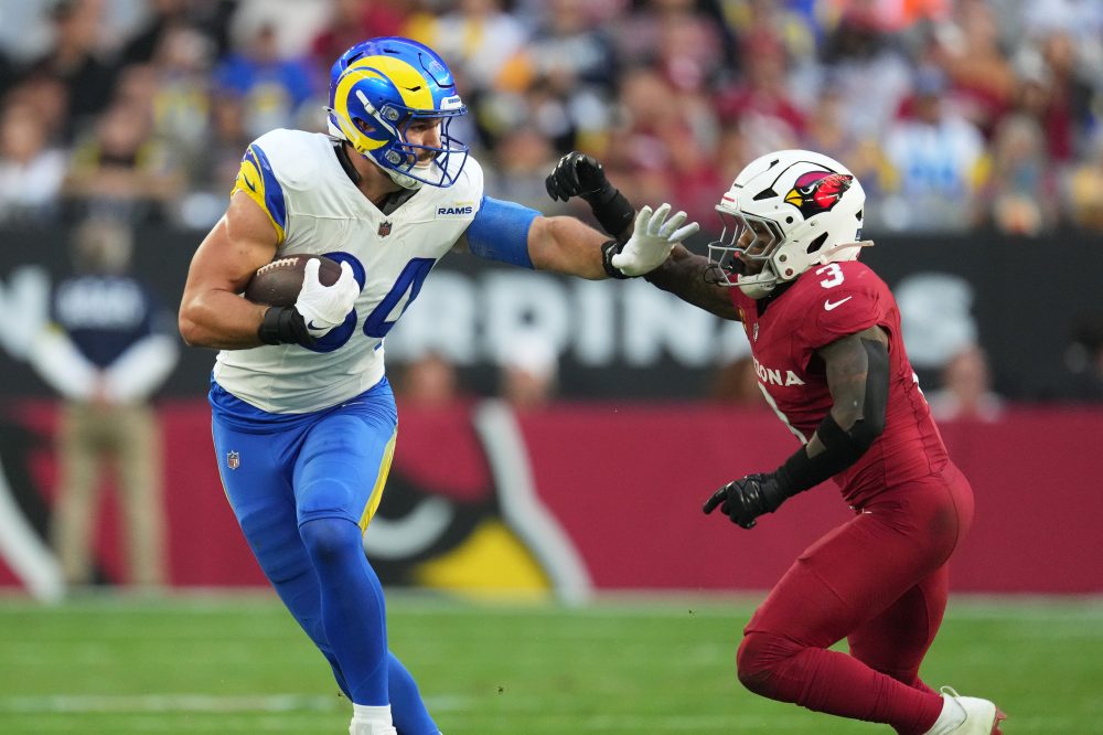 Rams roll past Cardinals 45-17 to stay tied atop the NFC West