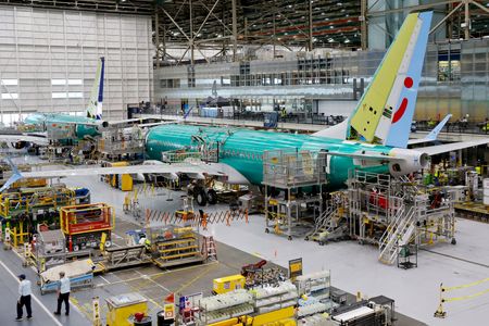Boeing deliveries fall 17% in November, trail Airbus
