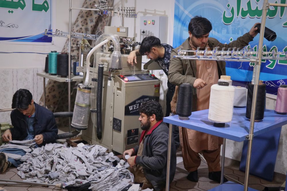 Afghan polio survivor’s sock factory provides hope by employing disabled workers