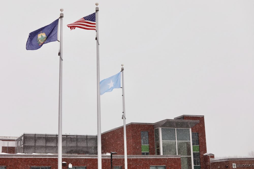 Somali flag flown outside Vermont school building over Trump ‘garbage’ slur brings threats