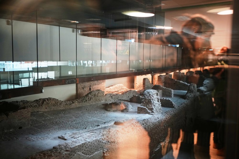 Rome opens long-awaited Colosseum subway station, with displays of unearthed artifacts