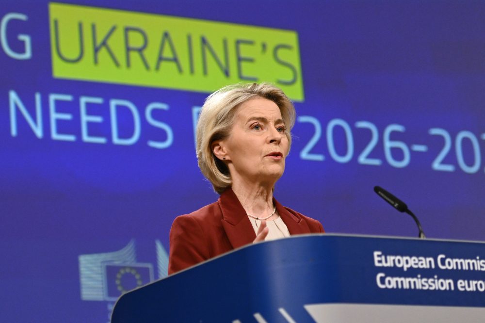 EU leaders gather to discuss a massive loan to Ukraine