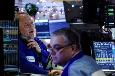 Wall Street set for lower open as rally pauses in final week of 2025