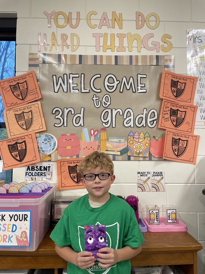 The Macomb Elementary PTO would like to congratulate Briley for being the top seller with the chocolate bar fundraiser a…