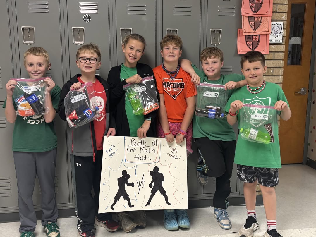 Congratulations to the 5th grade winners in “Battle of the Math Facts”  Way to go kids!! We are proud of you!! #MAC185 #…