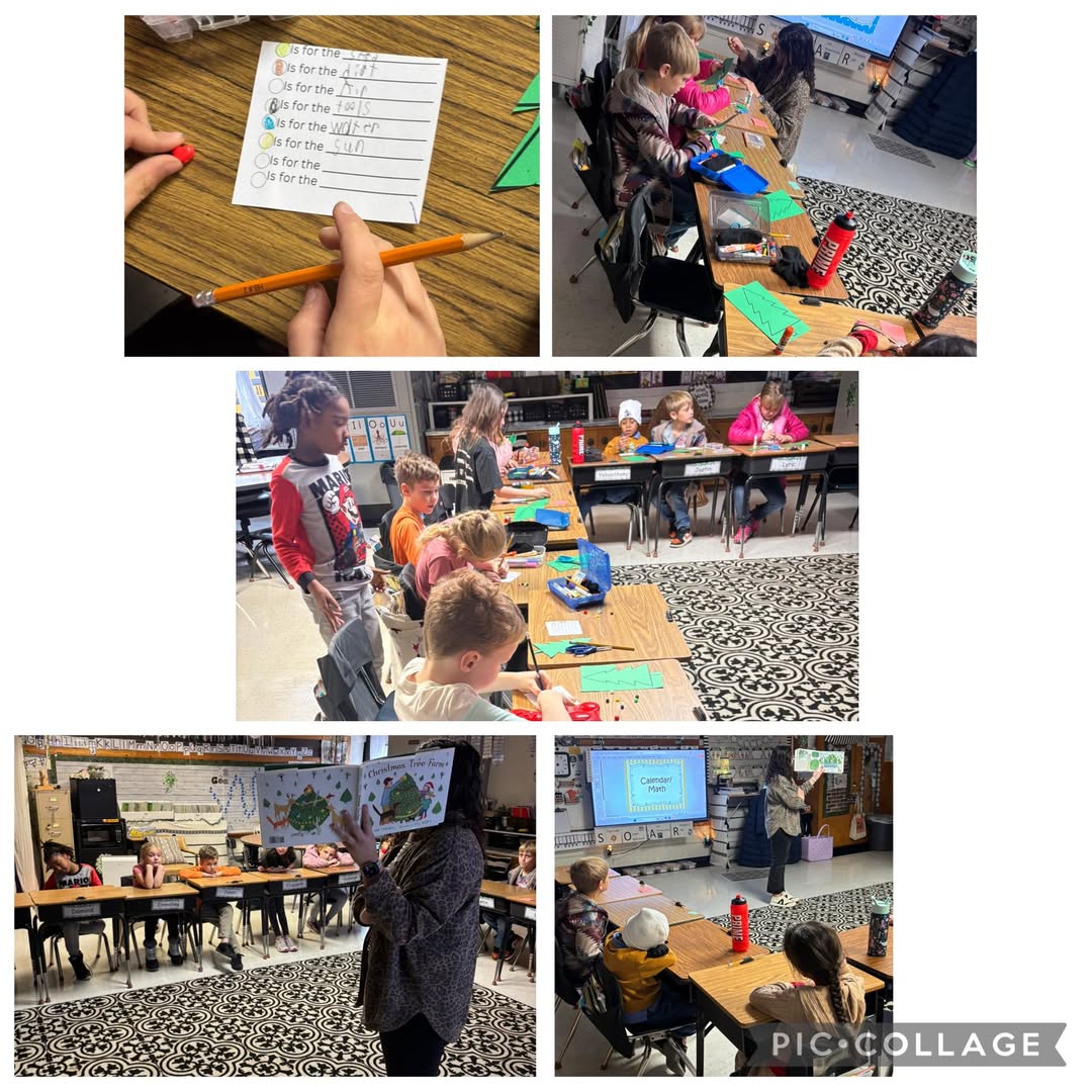 Second graders enjoyed another Ag in the classroom visit with Miss Welsh! Students learned all about Christmas trees!