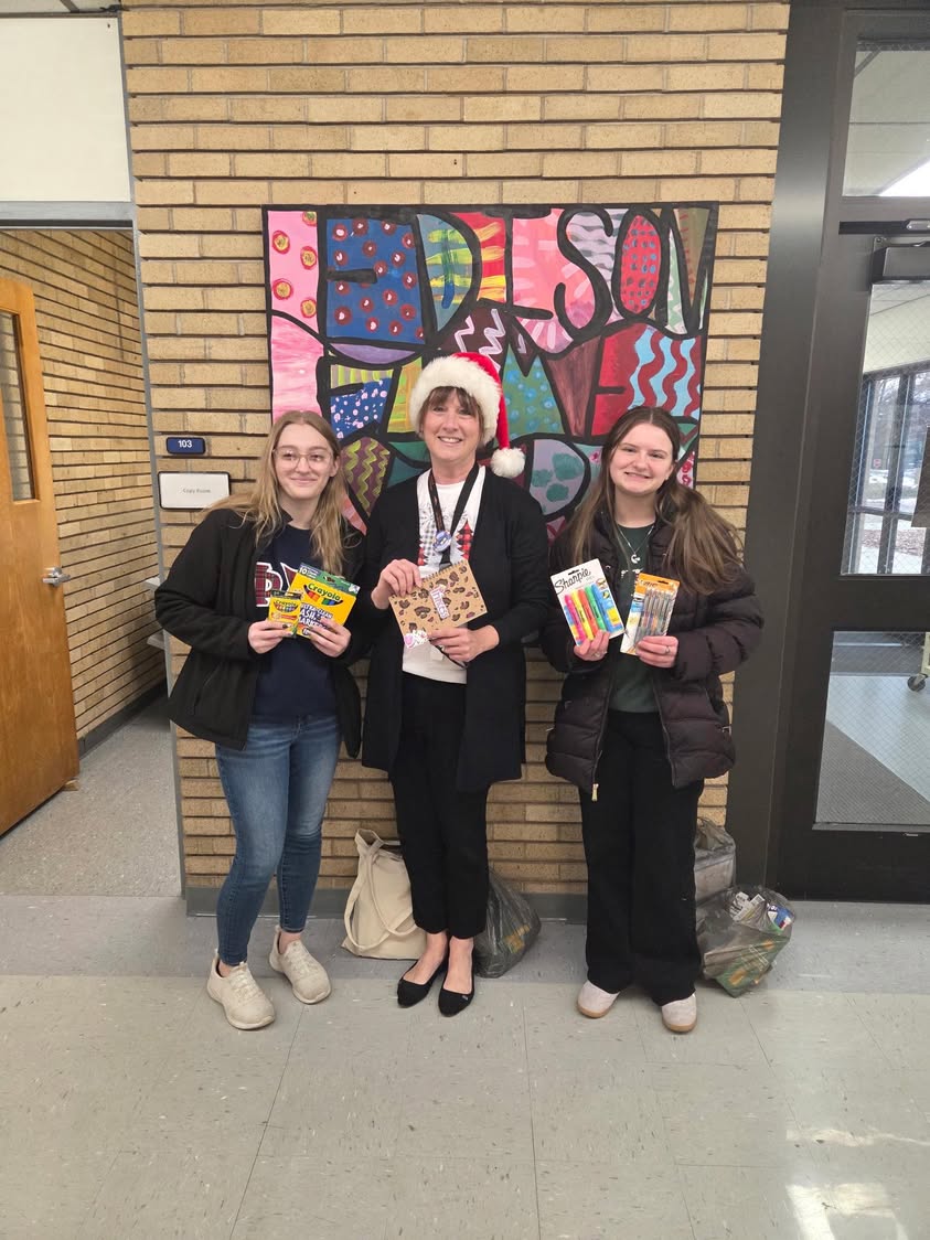 Thank you to WIU’s Sorority Phi Sigma Sigma for all the amazing school supplies donated to Edison School. We appreciate…