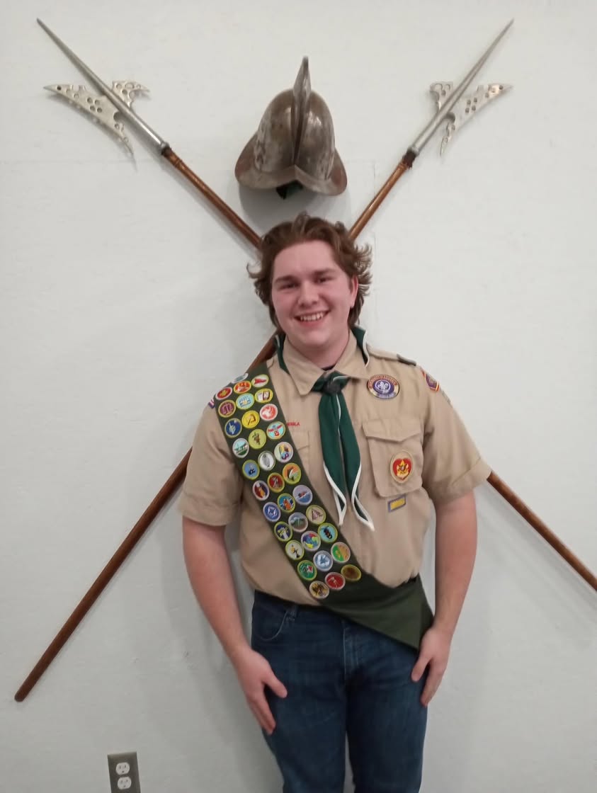 Congratulations to Bomber Scott Cousins on earning the rank of Eagle Scout! #OnceABomberAlwaysABomber