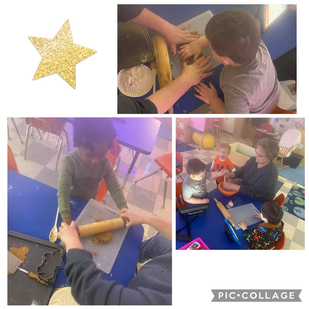 Mrs. Clark’s preschool classes had a lot of fun making (and eating!) gingerbread cookies this week. #mac185