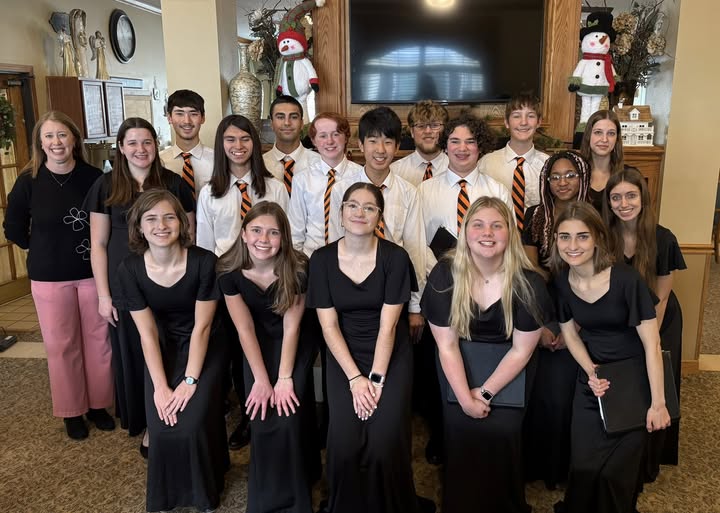 Madrigal Singers Community Tour 2025 is complete! We had a great time singing for the MMS 6-8 grade choirs, Bickford Cot…