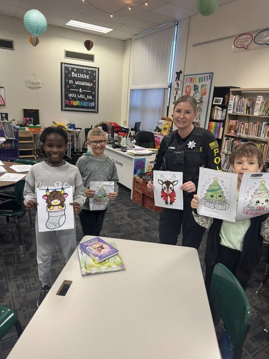 Shout out to Officer Cremer, our Resource Officer!! The kids LOVED spending time with her today. Every class begged for…