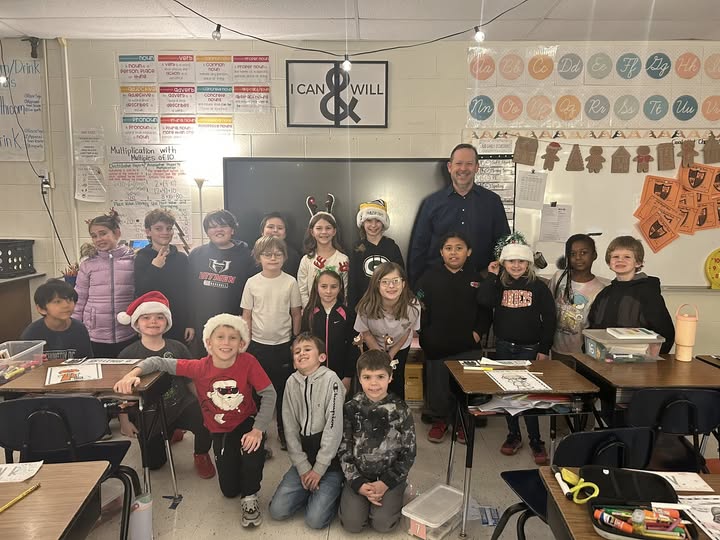 Miss Coker’s class got a visit from Scott Coker, Macomb City Administrator for adopt a classroom this month. He discusse…