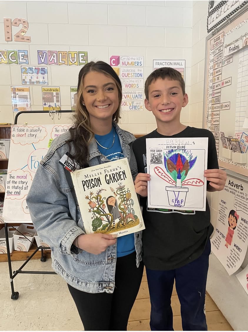 Surprise! Today’s Mystery Guest Reader in Mrs. Faxon’s class was Mrs. Ebbert! She read the story Poison Garden, and our…