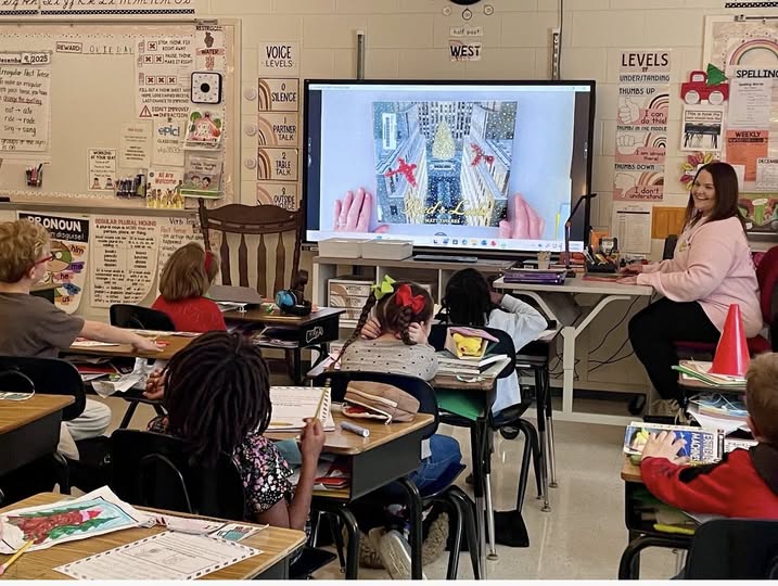 What an exciting day at Mrs. Faxon’s class! Mrs. Remington was their Mystery Guest Reader and shared the beautiful book…