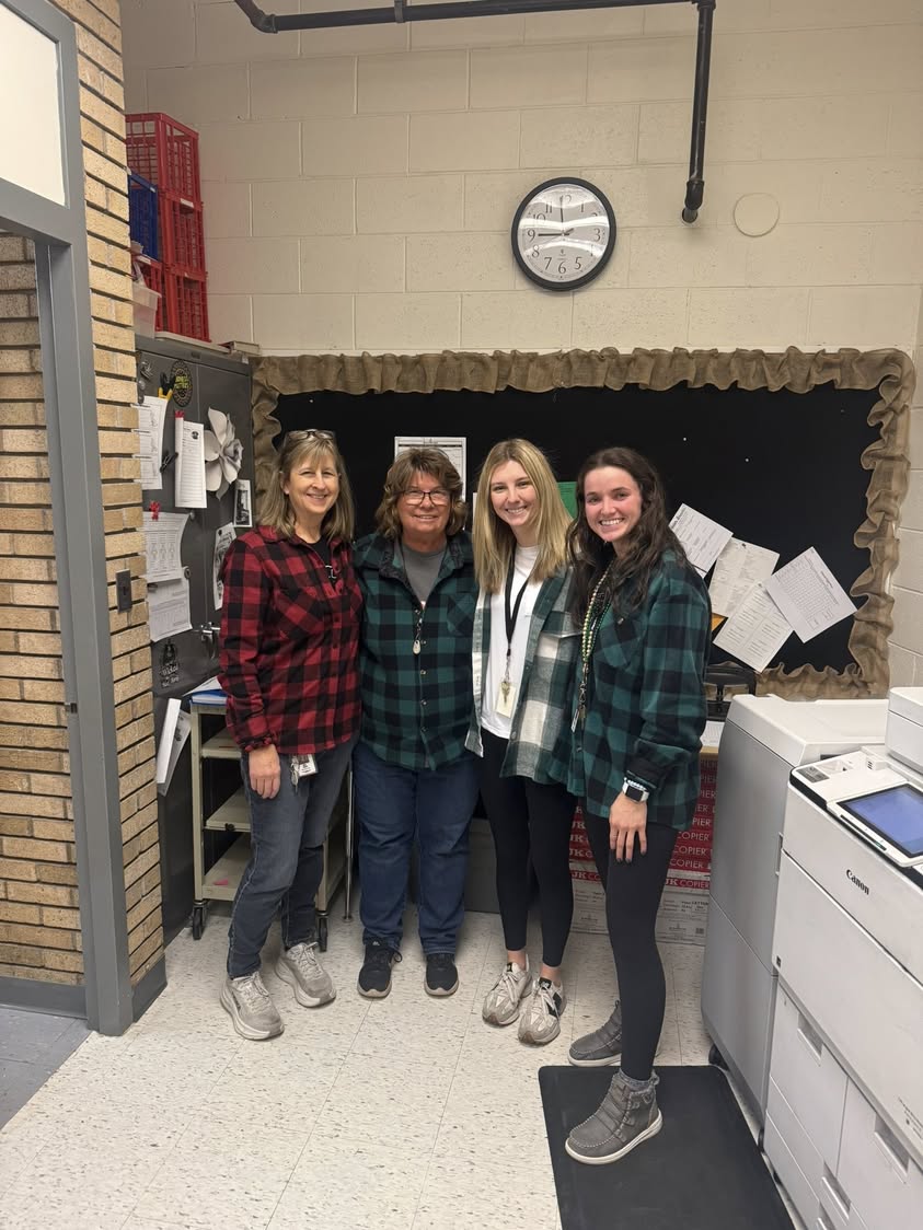 Mad about PLAID day at Edison. #MAC185 #edison #countdowntowinterbreak