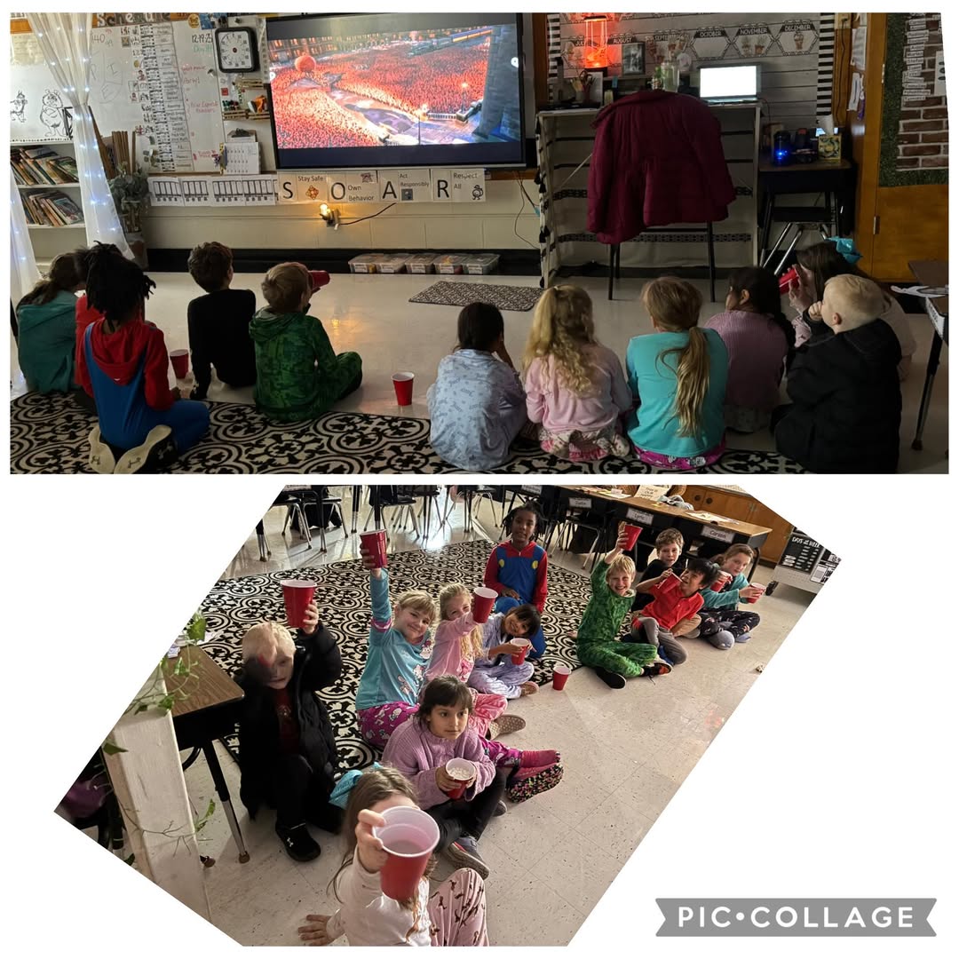 2nd graders enjoyed Polar Express day with hearing the story, watching the movie, fun games, pajamas, and hot chocolate!…