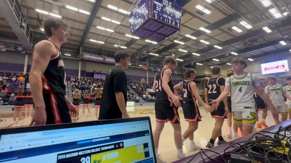 FINAL: Macomb knocks off tournament No. 3 seed A-Town, 39–32, as Kellen Martin hits two clutch free throws late to secur…