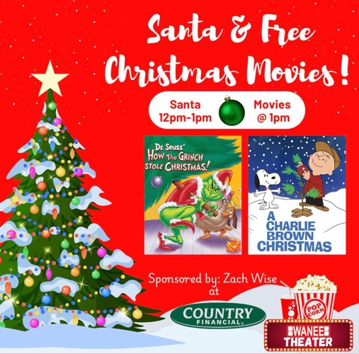 Wanee Theater Hosts Free Holiday Movie Event with Santa and Popcorn on December 13, 2025