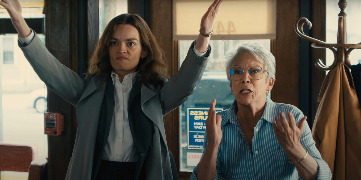 You’re Gonna Fake It After All: “Ella McCay,” “Silent Night, Deadly Night,” and “Oh. What. Fun.”