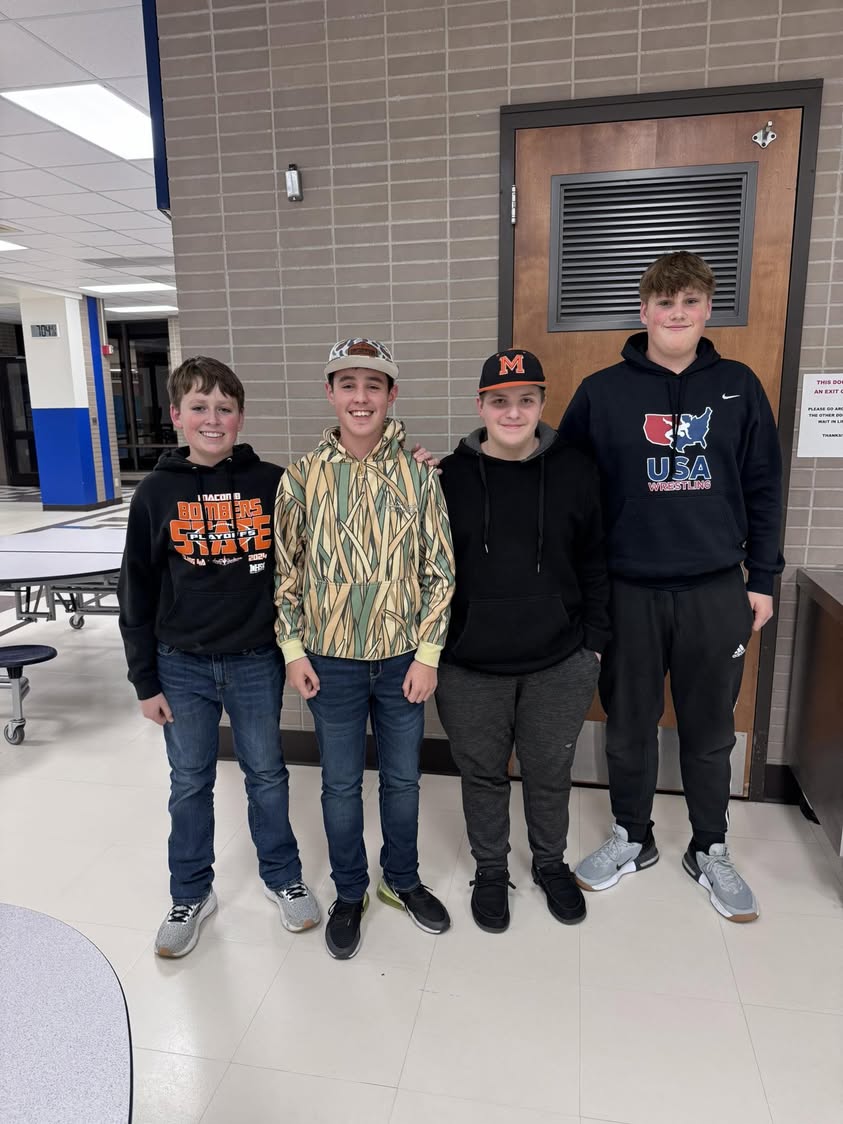 On Tuesday four MMS and MHS FFA Members traveled to Quincy to compete in the Section 11 Meats contest!  🔵CONGRATULATION…