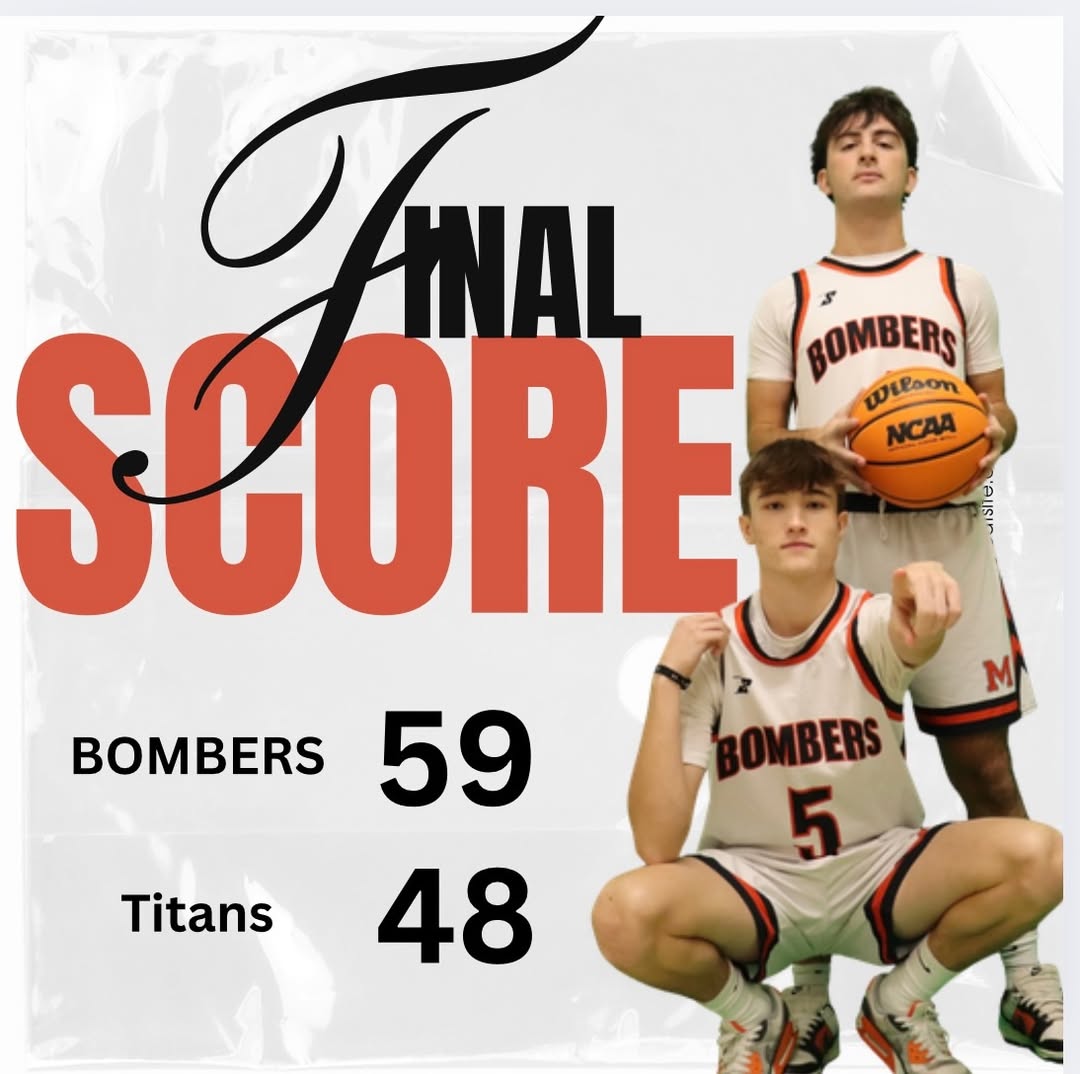 Bombers take down the Titans on the road tonight. 59-48. Next up Canton at home Tuesday night. #MAC185