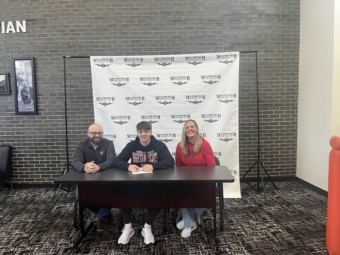 Congratulations Bomber Baseball player Emmett Beck! He signed his NLI to play at Monmouth College! #OnceABomberAlwaysABo…