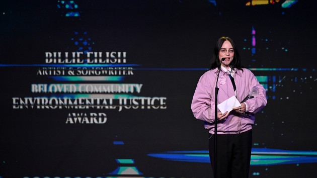 Billie Eilish receives MLK Jr. Beloved Community Environmental Justice Award