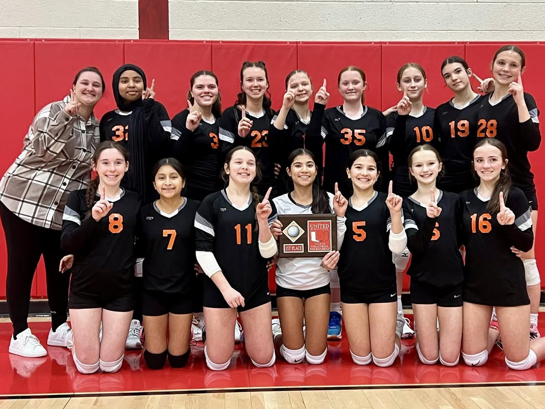 TOURNEY CHAMPS! Bombers win in straight sets, nearly holding every team to under 20 points! Way to go!!!! 💪🏐 Monmouth-…