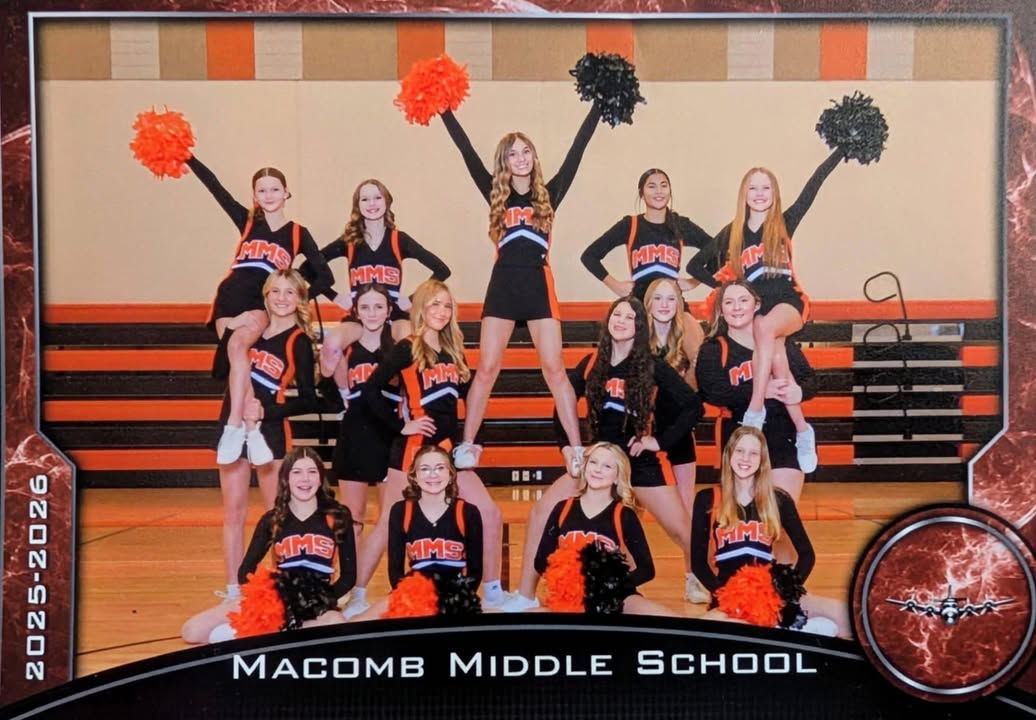 Good luck to MMS Cheer who will be competing at IESA state!