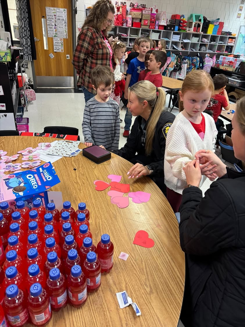 On Valentine’s Day, our friends from WIU OPS came with love and crafts! The kids enjoyed every minute of it.