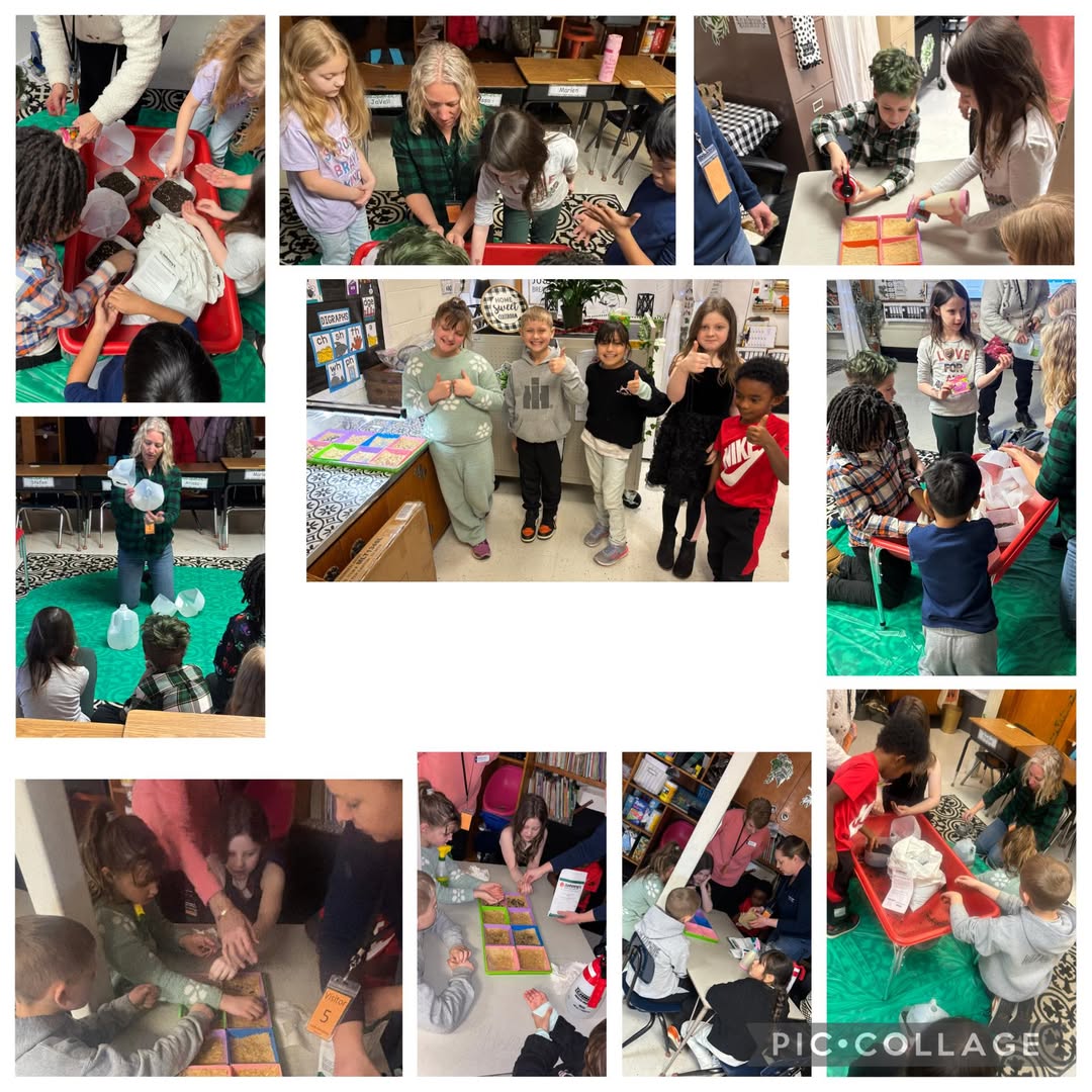 Mrs. Coupland’s class enjoyed a visit from the Master Gardeners! Students planted zinnia seeds for winter sowing and mad…