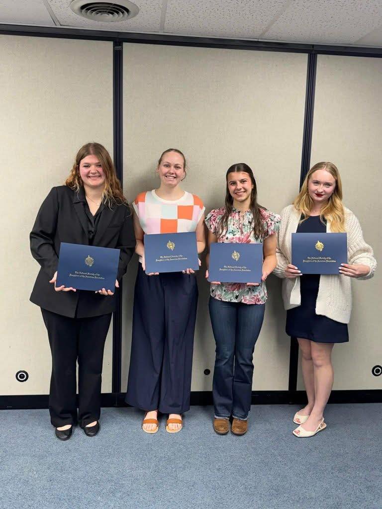 Congratulations to MHS Senior Griffin Schauble, daughter of Scott and Angie Schauble, on being honored at Sunday’s cerem…