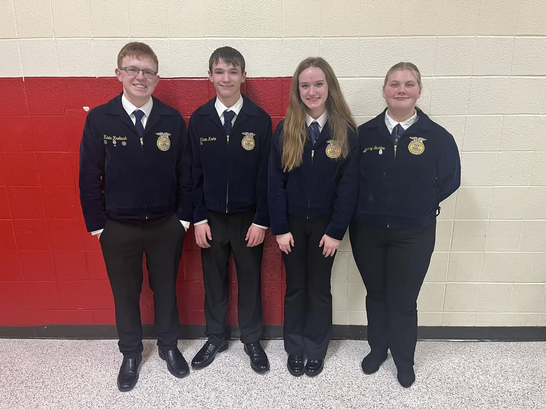 Congratulations to Kade Ruebush, Will Krohe, Mullen Butcher, and Delaney Bartlow on winning their section record book ar…
