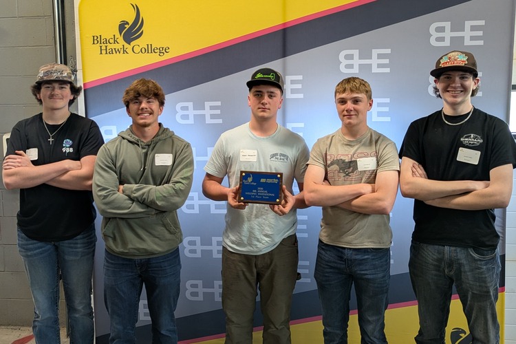 Welding invitational 1st place team Sherrard Team