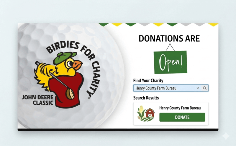 Donate to the 2026 Henry County Farm Bureau Birdies for Charity
