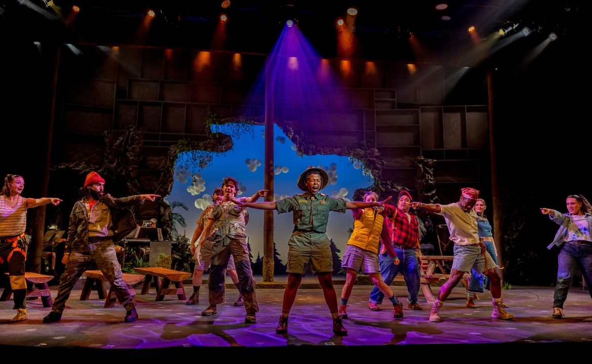 Good News in Jesus Camp: “Godspell,” at the Timber Lake Playhouse through June 7