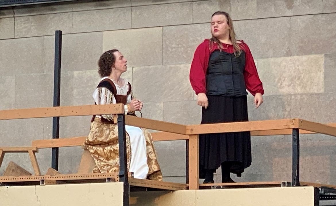 It’s a Man, Man, Man, Man World: Genesius Guild’s “The Taming of the Shrew,” at Lincoln Park through July 19