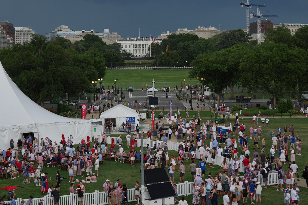 Severe weather disrupts some America 250th celebrations; Trump says he will still speak in DC