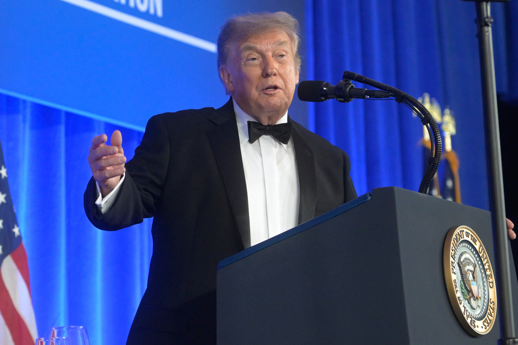 ‘The show must go on,’ Trump says at White House correspondents’ dinner rescheduled after shooting